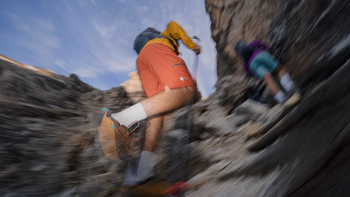 Kije trekkingowe Black Diamond Trail Vista Shock